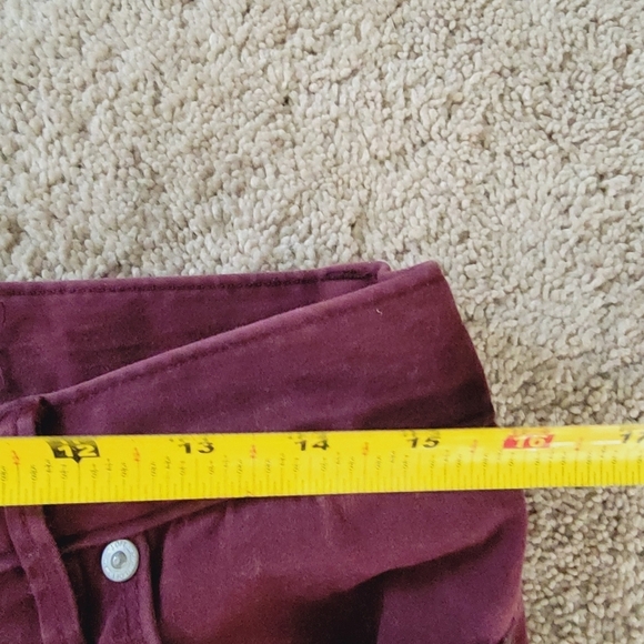 2/$20 LOFT Burgundy Legging Pants 8 - Picture 8 of 10